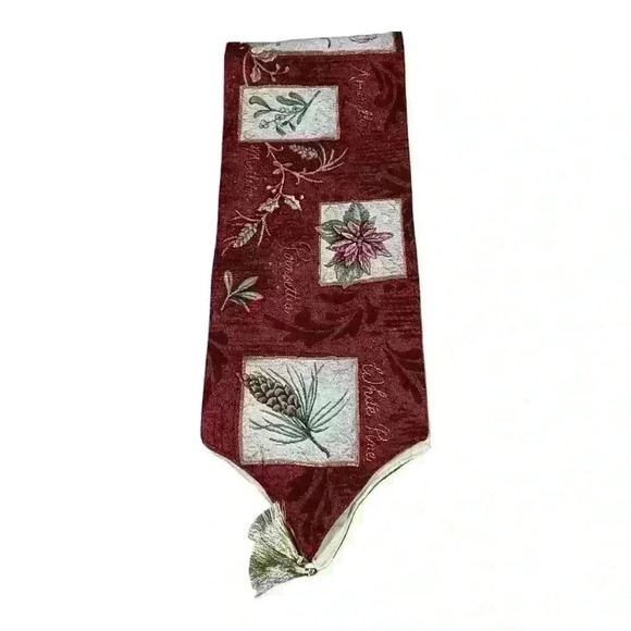 Other - Holiday Foliage  Tapestry Table Runner